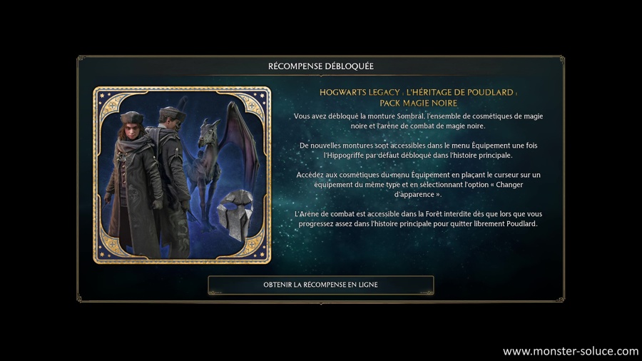 Hogwarts Legacy R Compense Pack De Magie Noire Hogwarts Legacy L